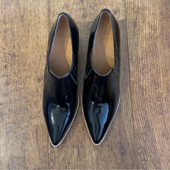 Anthropologie Bill Blass Tina Ankle Booties Black Size 8 - Picture 6 of 10